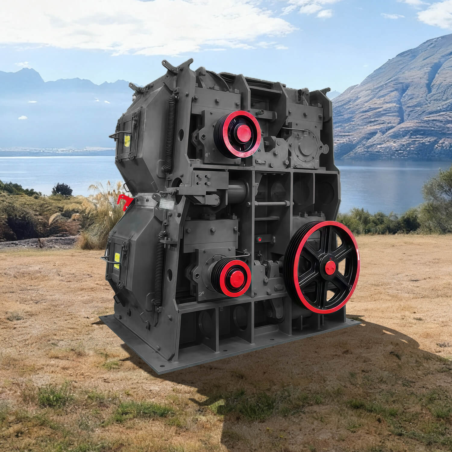 PMG系列中細碎齒輥破碎機