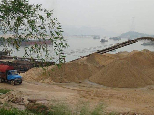 非法盜采河砂5000余方，涉案價值500萬！湖北一盜采河砂團伙被抓